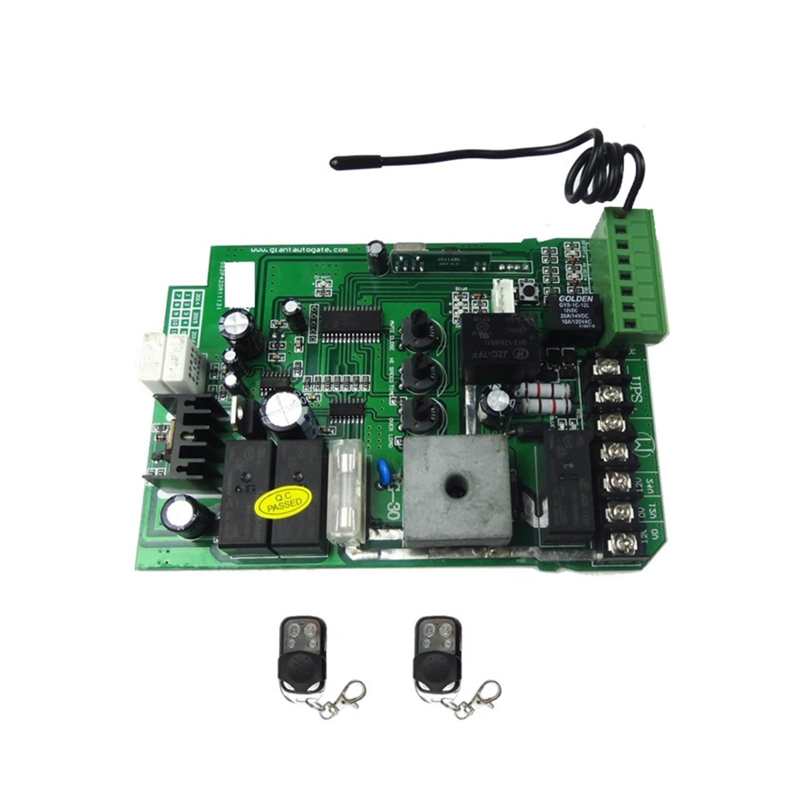 Control Board for AC Motor Sliding Gate Opener Sliding Gate Opener Motor Control Unit PCB Controller Circuit Board Electronic Card Strong Sensitivity(DC24V b)