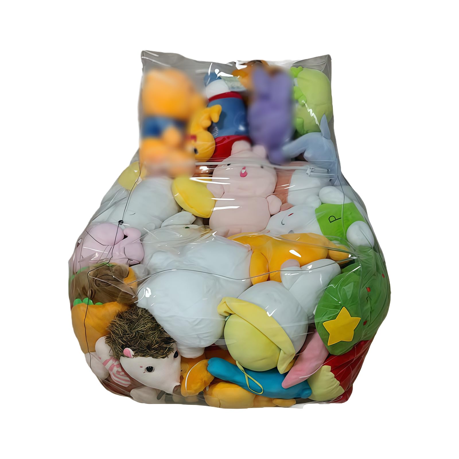 Stuffed Animal Storage Chair Bag Organizers Large Capacity with Creative Designs for Children Bedroom in Playroom Child Sofa