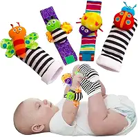 Brinquedos de meias de chocalho para bebês de 3 a 6 a 12 meses menina menino brinquedo de aprendizagem