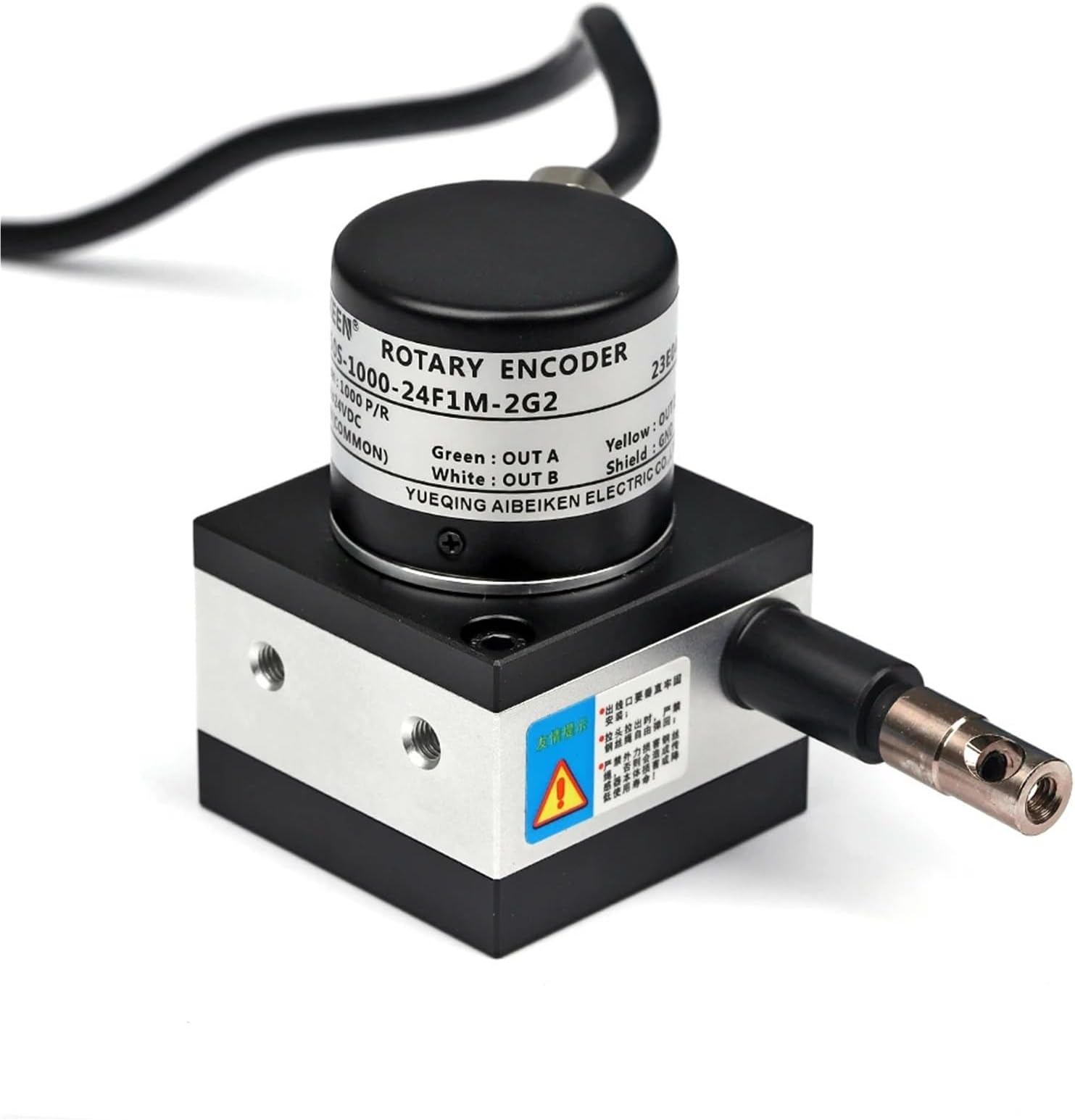 1PCS Dia50mm Rope Encoder 1M Wire Pulse Drawstring Encoder RS485 Encoder Linear Position Sensor 100/1000/2000/2500/5000PPR(0-10V)