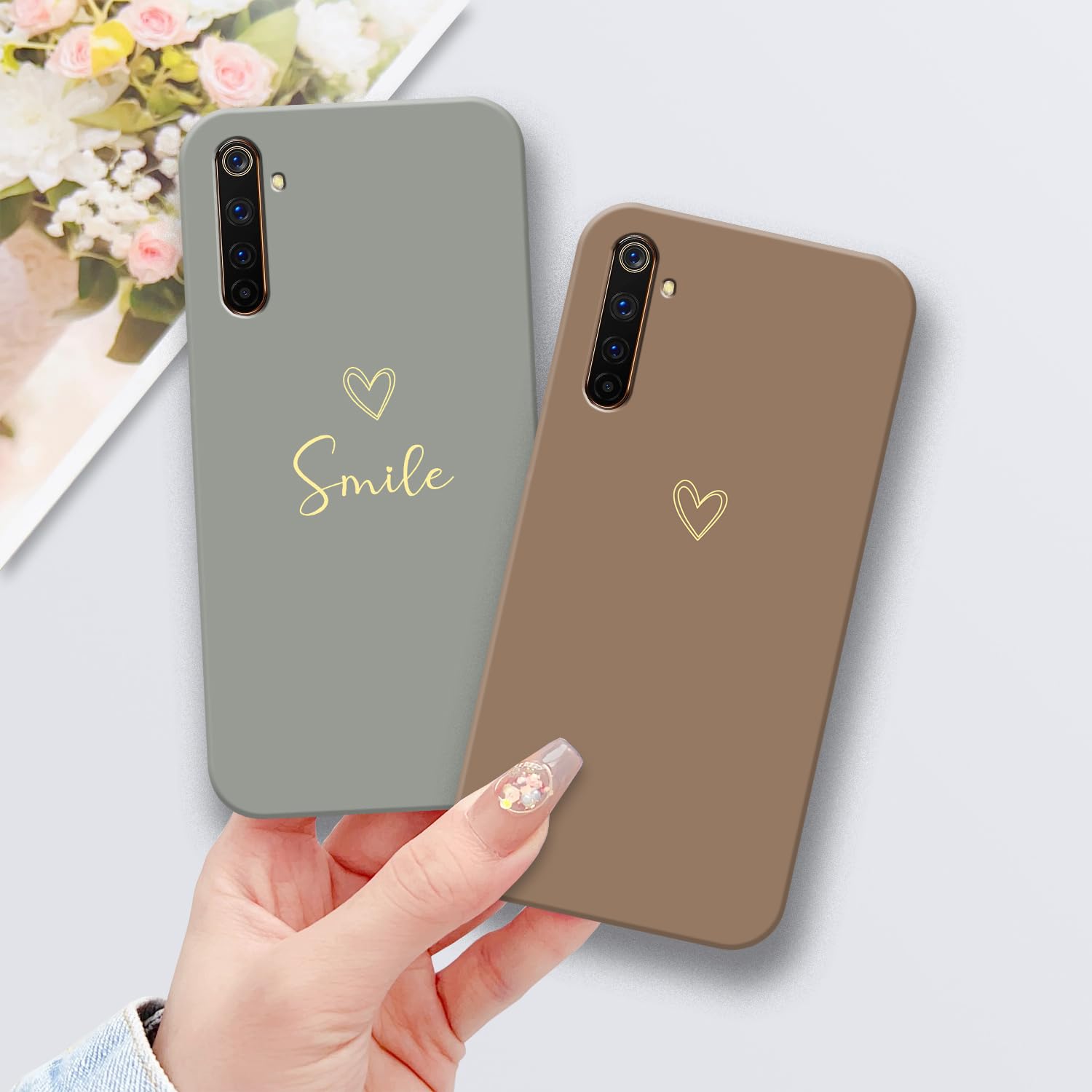 COLORflow Back Cover case Compatible with REALME 6 PRO | Heart Notes Color Customized Back Cover Compatible with REALME 6 PRO (B0D6YWXBGN) Amazon Price History, Amazon Price Tracker