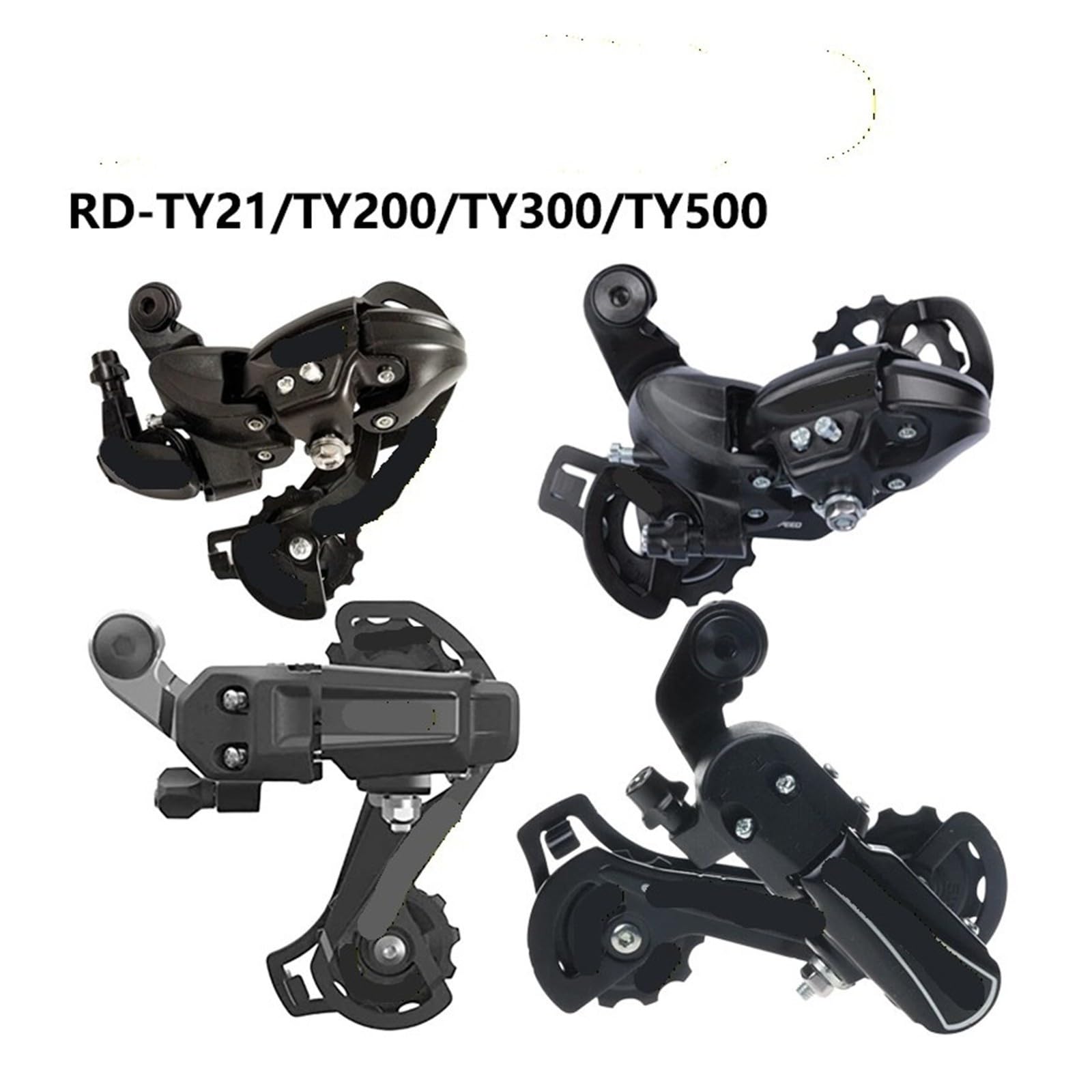 Generico RD-TY21/TY200/TY300/TY500 Cambio Trasero de 6/7 velocidades