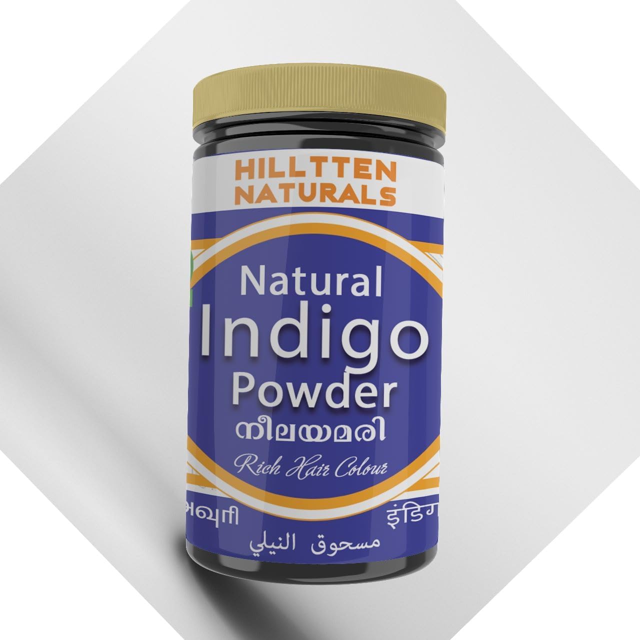 HILLTTEN NATURALS Indigo Powder 70g I Natural Hair Color-image-0