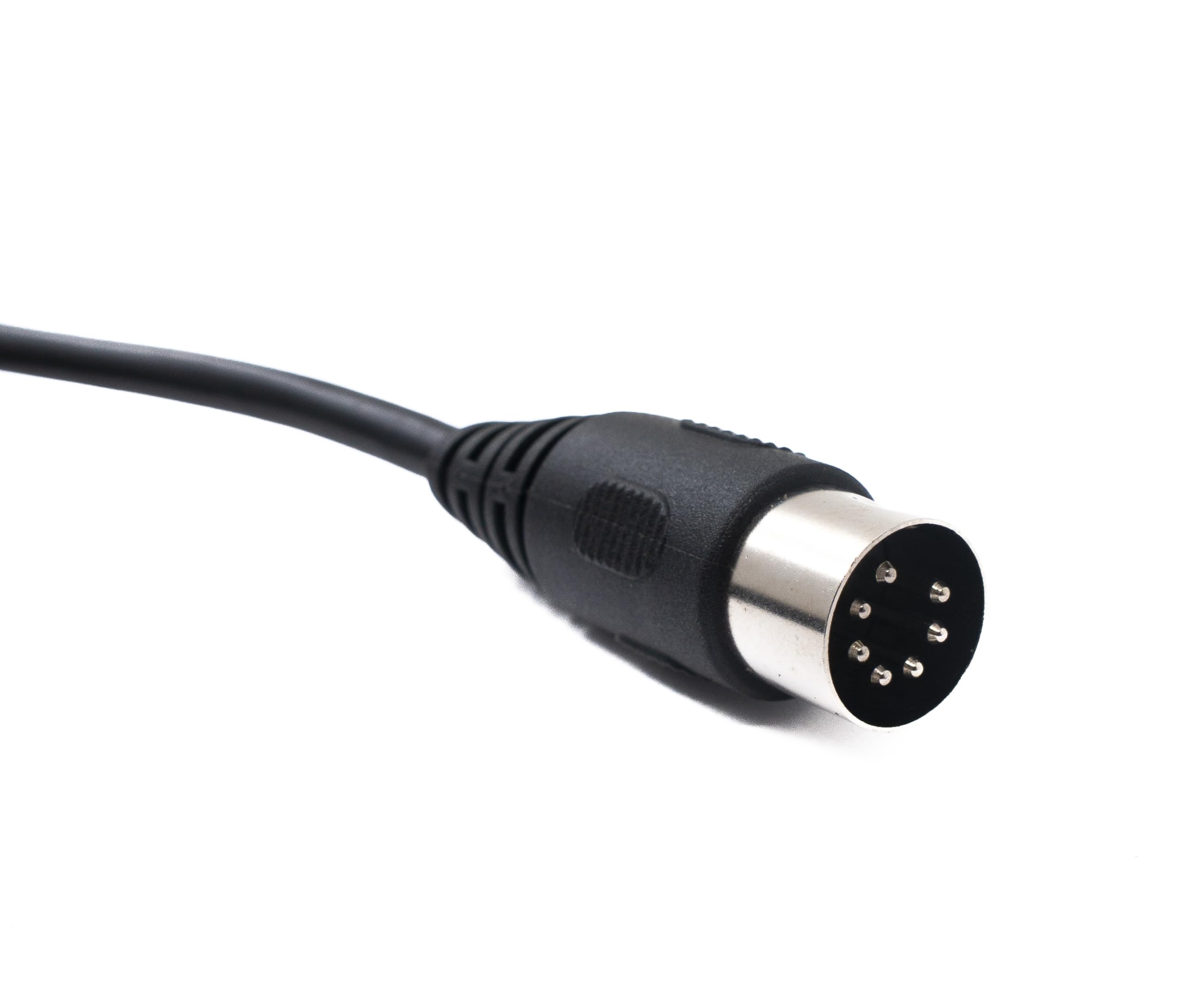 System-S S-Video Kabel 150 cm Din 7 Pin Stecker zu Stecker Schwarz