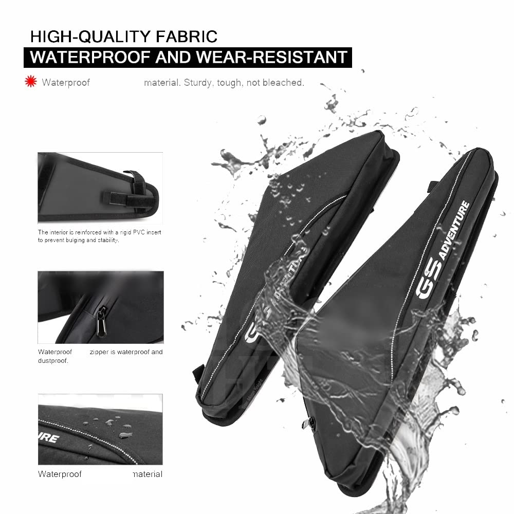 pour BMW R1200GS ADV LC R1250GS F750GS F850GS R1200R Outil De Réparation Étanche Sac De Placement Cadre Triangle Paquet Boîte À Outils Moto Accessoires