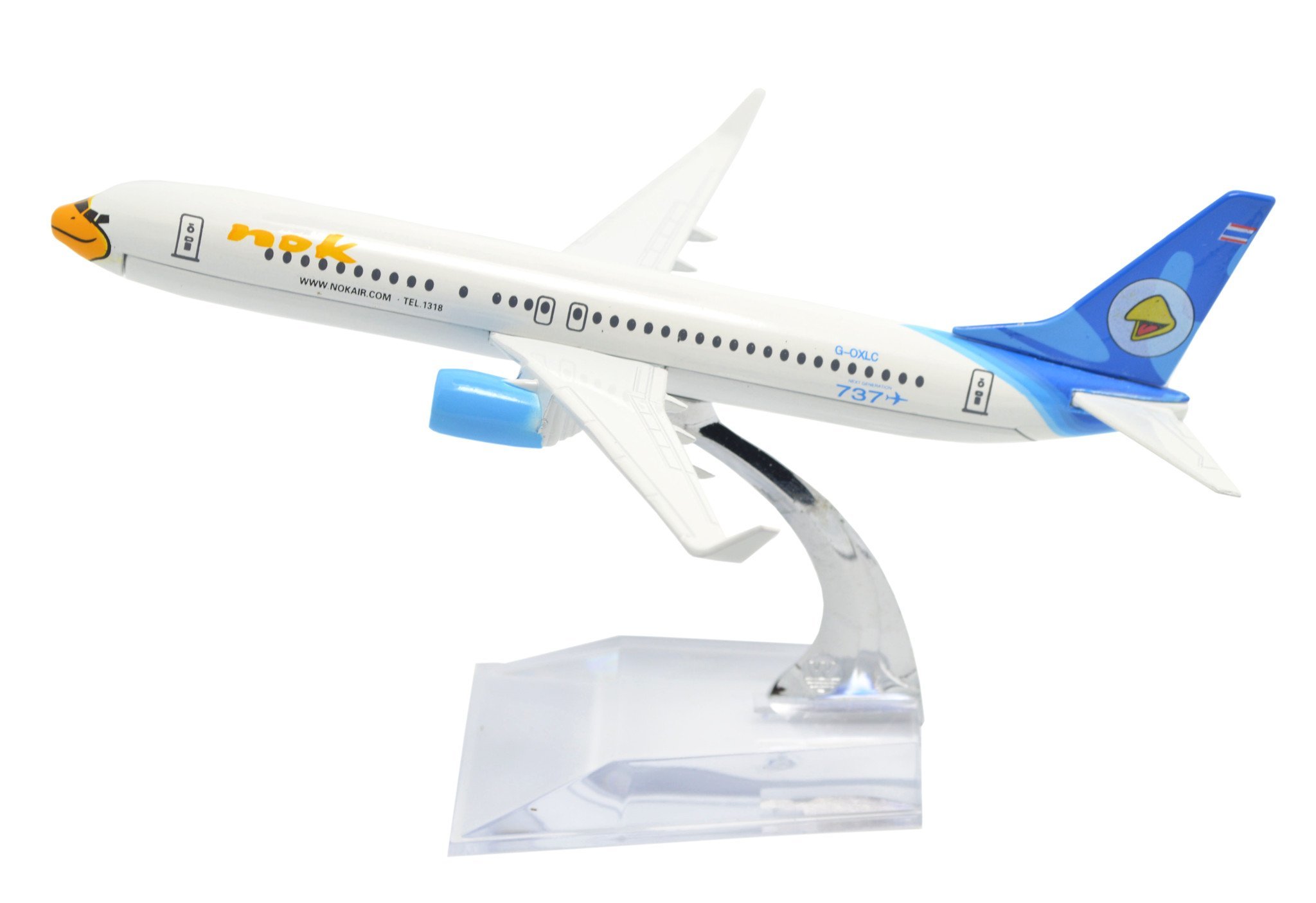 Amazon | TANG DYNASTY 1/400 16cm ノックエア Nok AirLines B737 合金