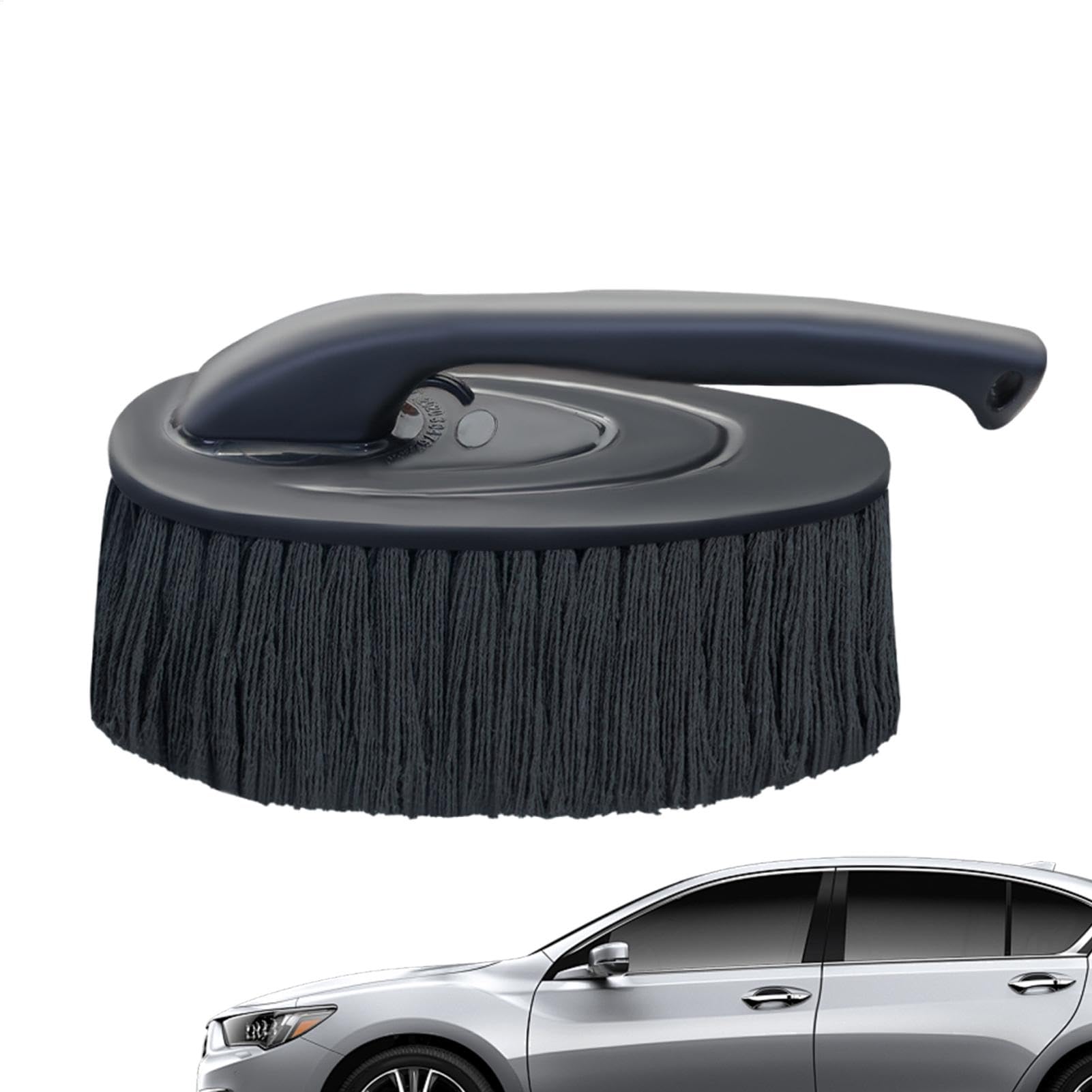 Brosse de nettoyage extérieure pour voiture contre la poussière sans micro-rayure