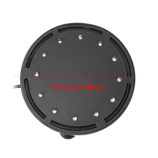 Foto 3 de 8 de Fdit Luces subacuáticas sumergibles LED Luces de Agua LED DC 12V de Burbuja 12 Luz cambiante Multi-Colorida…