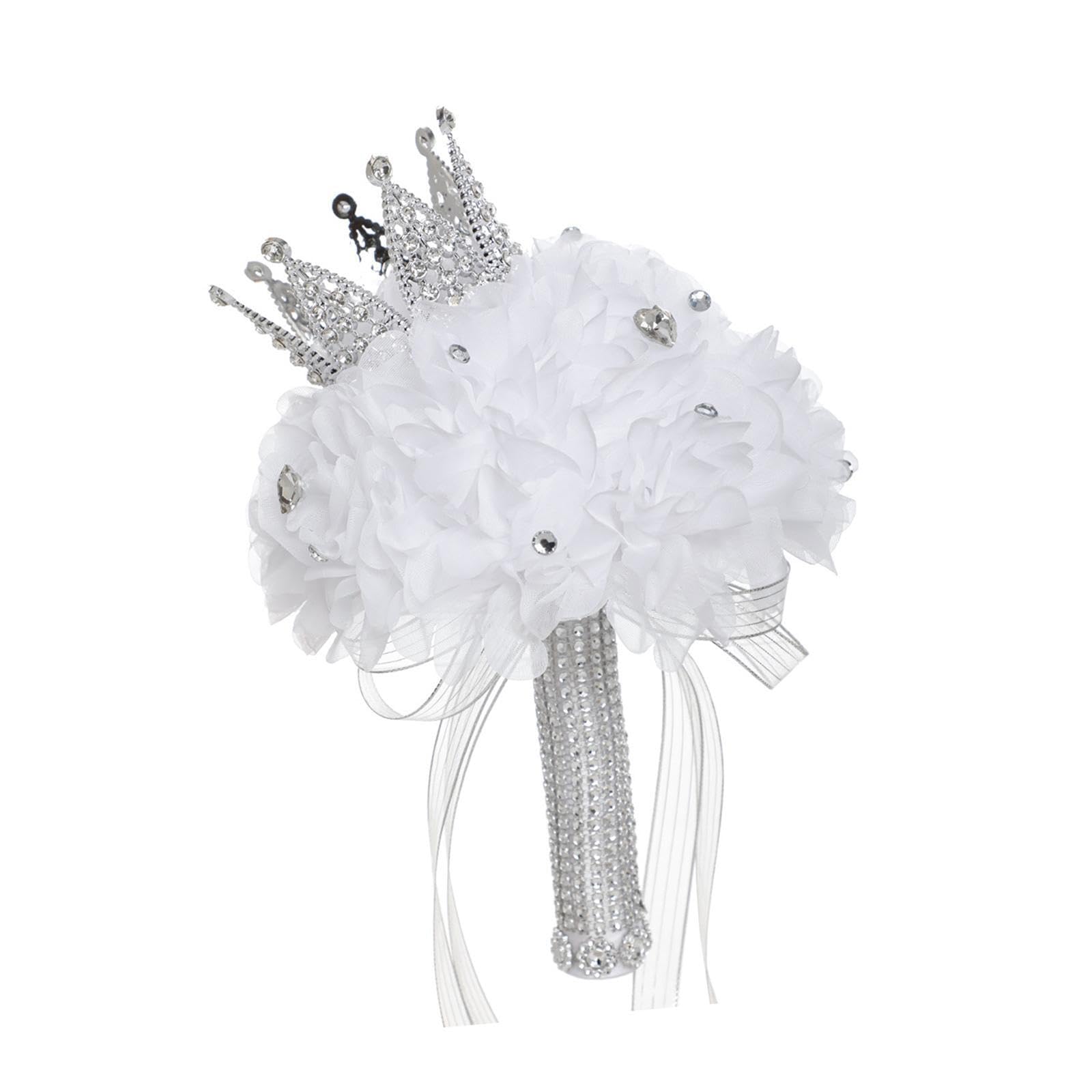 TWISAXC Stunning Wedding Decoration Arch Decor Photography Props Beautifully Designed Bridal Bouquets Wedding Bridal Bouquets Artificial Roses Flowers