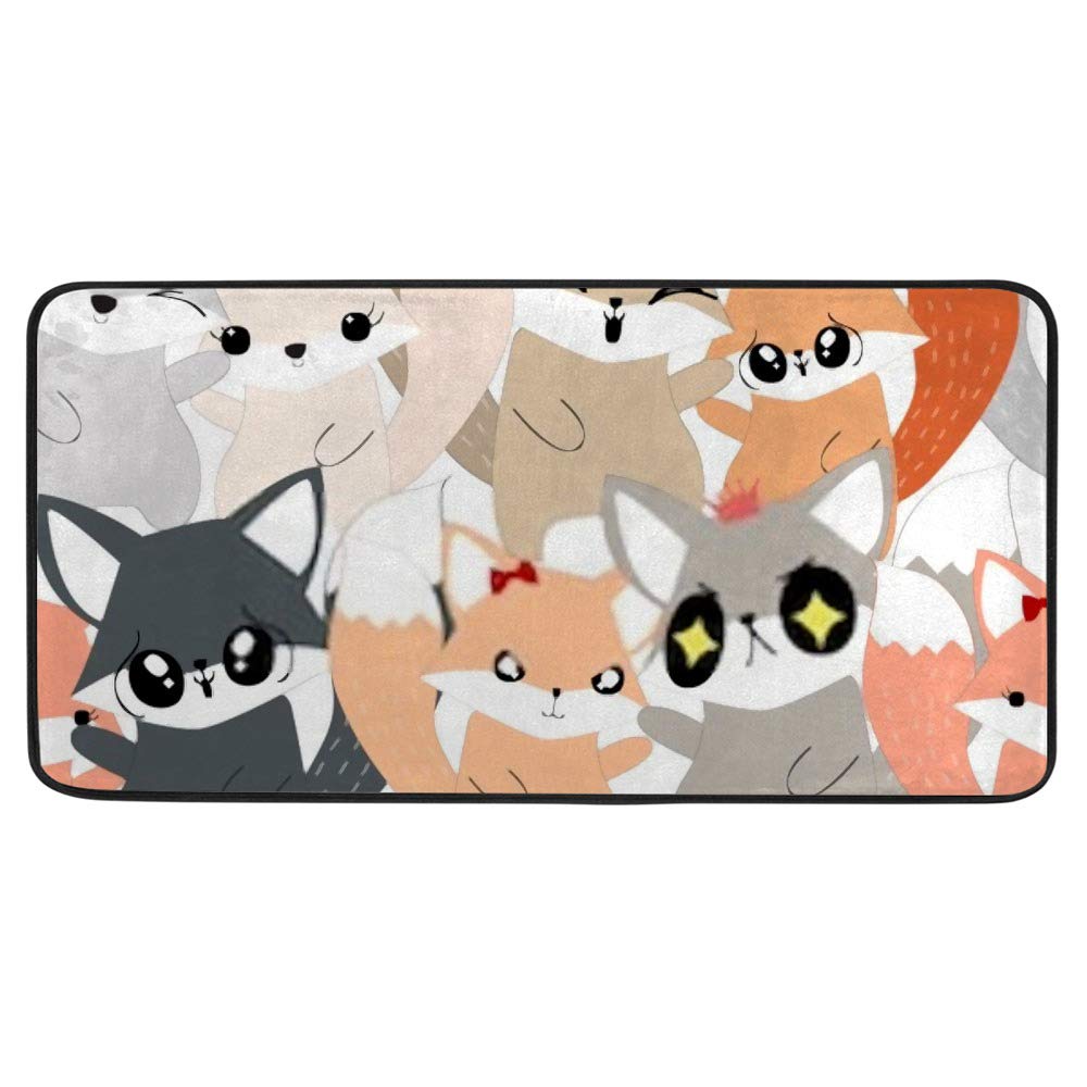Tapis de cuisine antidérapant super confortable format 99 x 51 cm couleur 2