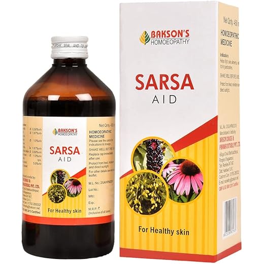 Baksons Sarsa Aid Syrup - 450ml