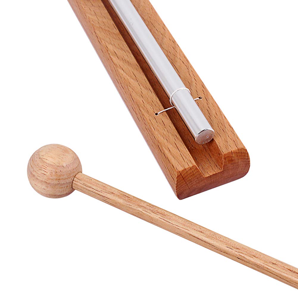 MOVKZACV Meditationsklingel, Trio, Glocke für Meditation, Klassenzimmer, Glocke mit Schlägel und Tuch, Schlaginstrument für Gebet, Yoga, Zenergy