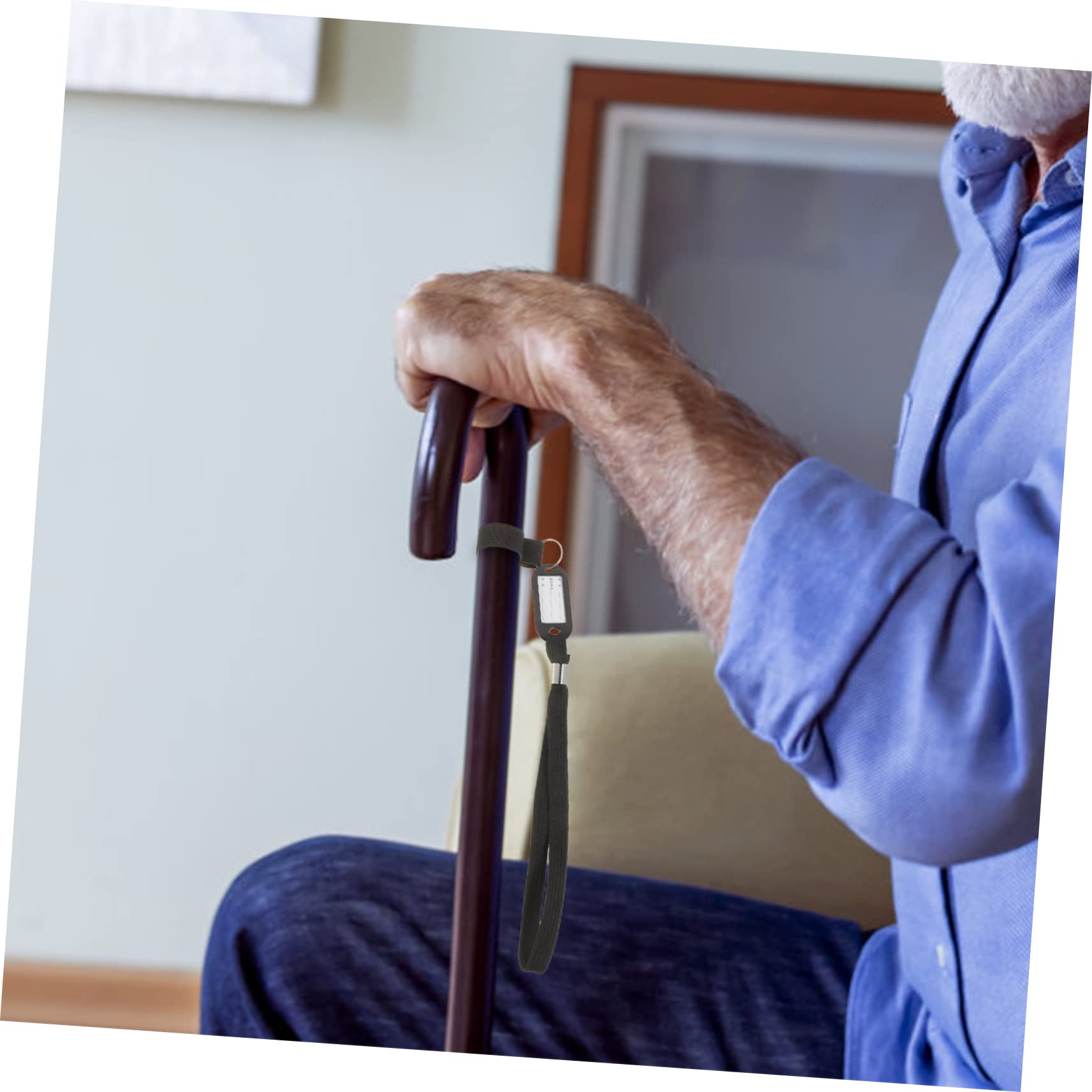 HAPINARY Cane Wrist Strap Lanyard Detachable for Walking Canes Anti Lost Straps for Seniors