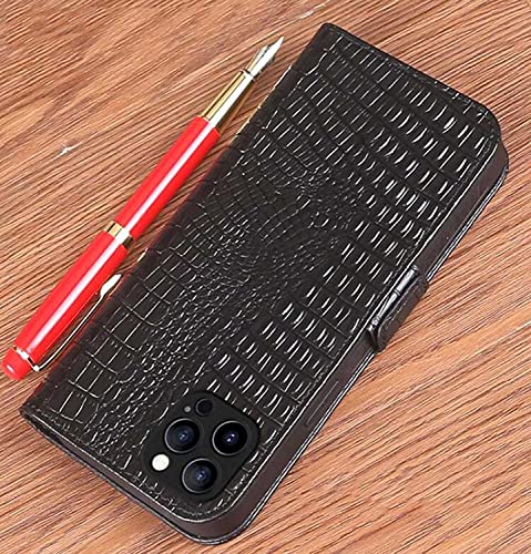 Étui à rabat iPhone 13 Pro : oubliez les rayures grâce au cuir crocodile - 5
