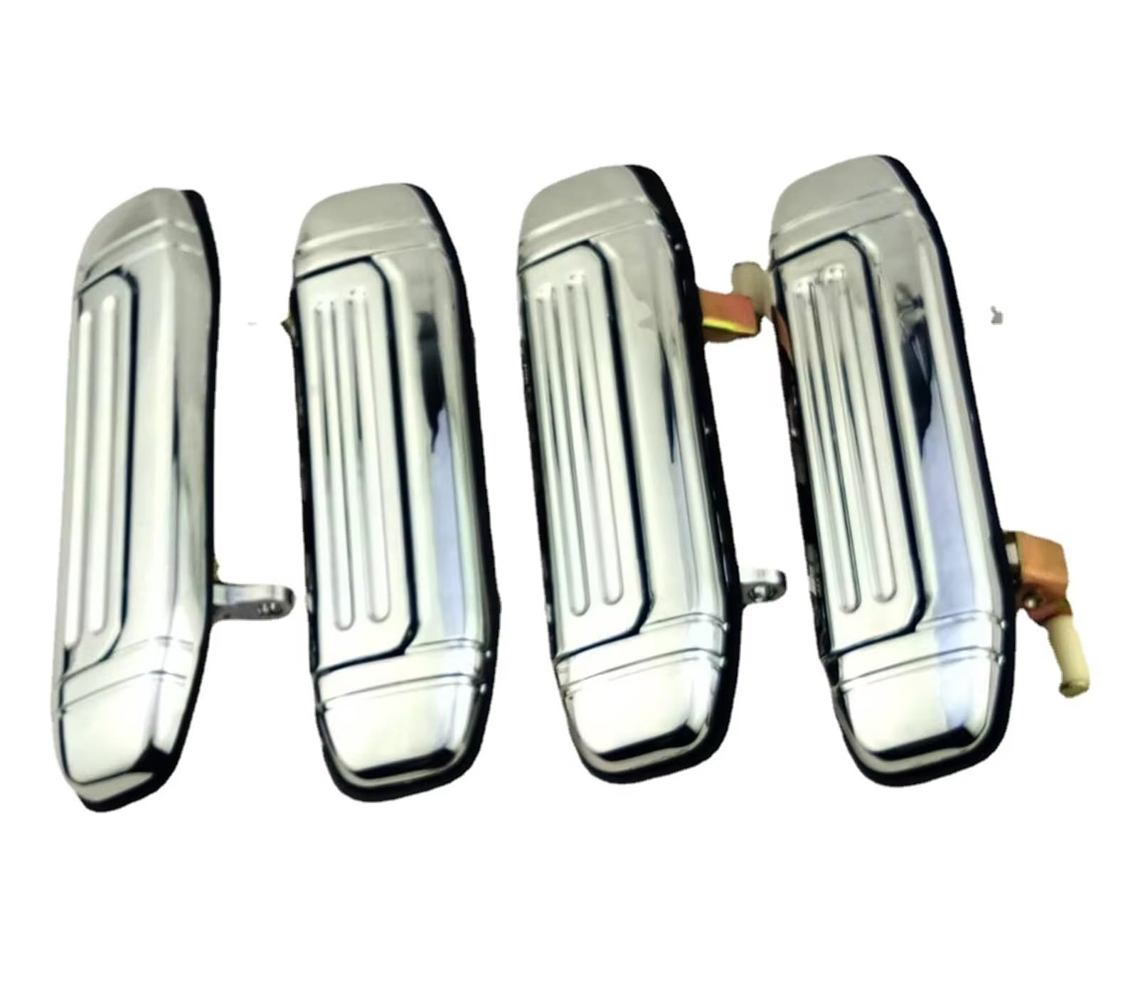 DBCKLS Vehicle Exterior Outer Door Handle for Pajero for V31 for V32 for V33 for V43 for V46 for V47 Door Buckle Handle 4pcs Exterior(Bright Color 4pcs)
