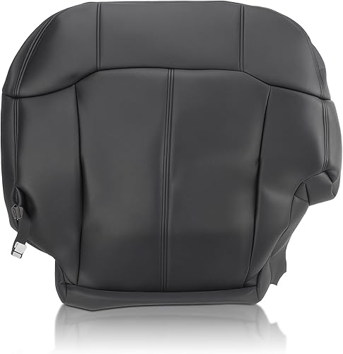 AUTOKAY Seat Cover Fits for Chevy Silverado Driver Bottom 1999-2002 - Graphite G