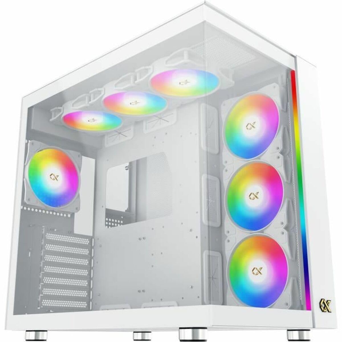 Aqua Ultra AIR Arctic Medium Tower Computer Case (White)