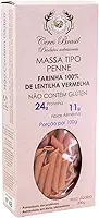 Macarrão Penne de Lentilha Vermelha Sem Glúten Ceres 200g