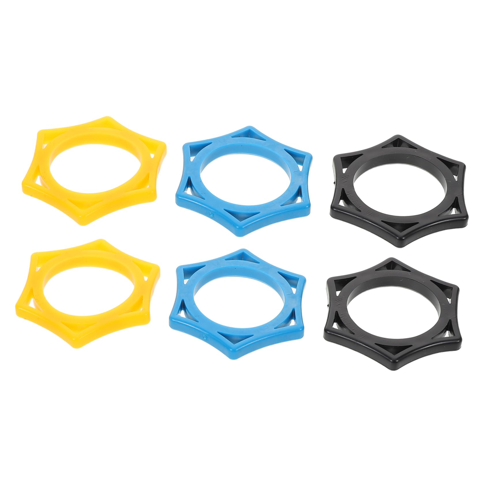 Toddmomy 6pcs Rubber Roll Microphone Protection Rings Slip Resistant Rings for Handheld Mic for Outdoor Interviews Karaoke and Recording Comfortable Durable Design