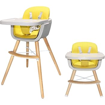 duo wooden high chair