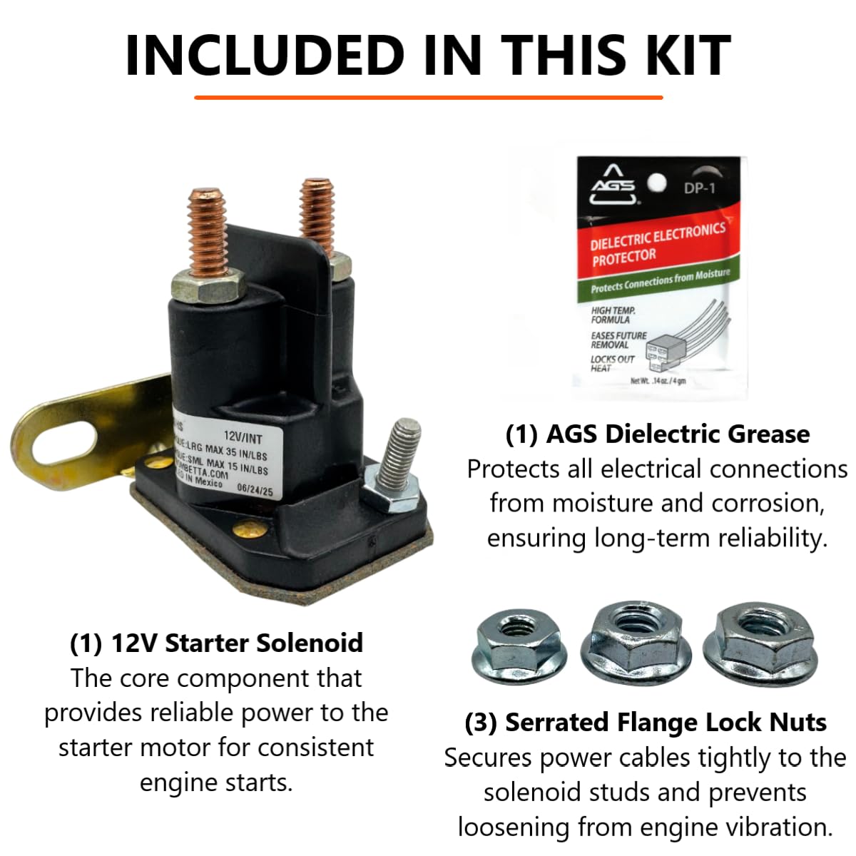Amazon.com : FalconSupply Genuine OEM Trombetta 12V Starter