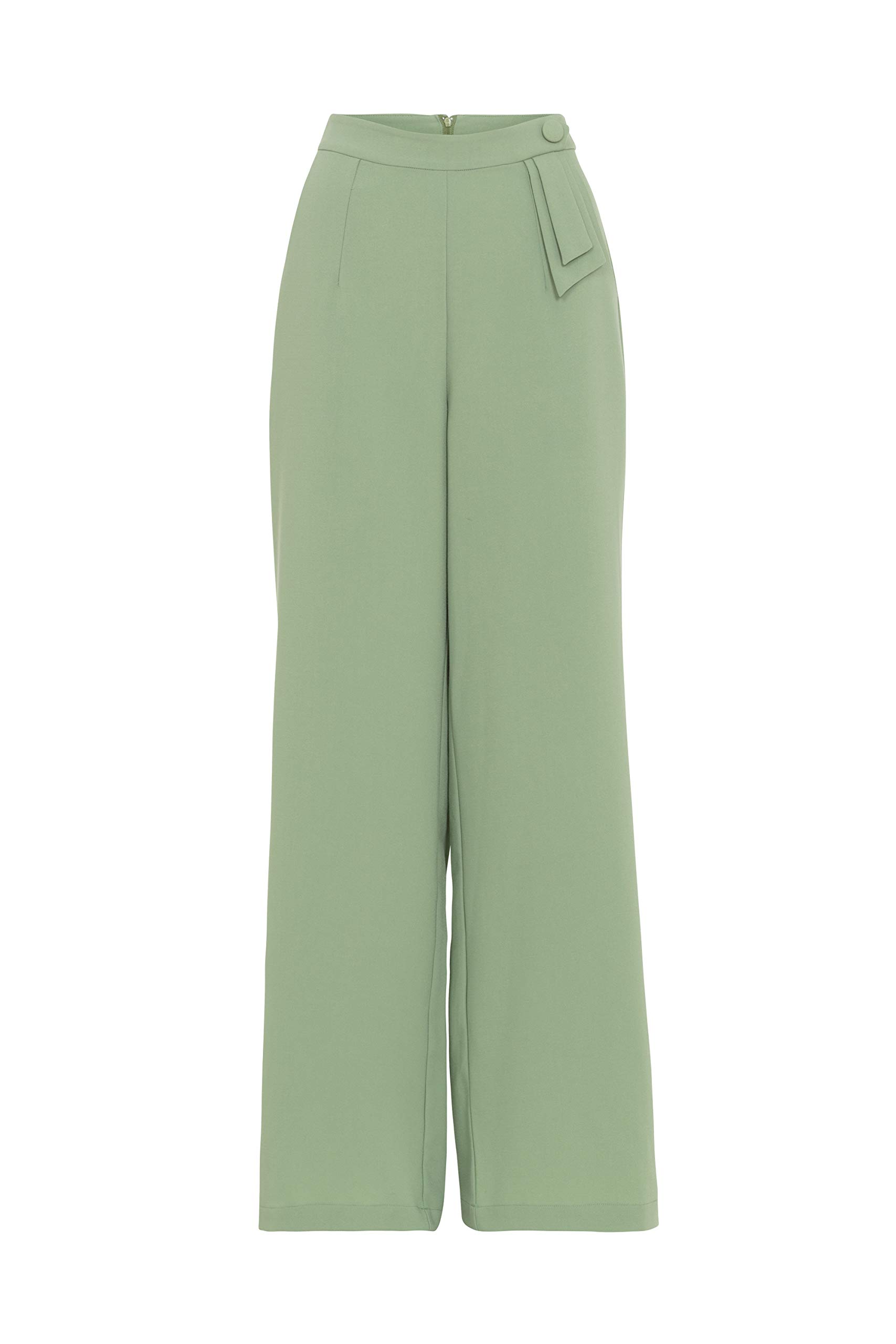 VOODOO VIXEN Sadie Pastel Green Trousers