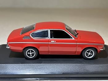 Amazon | 1/43 「オペル カデット C クーペ」 1973-77 レッド