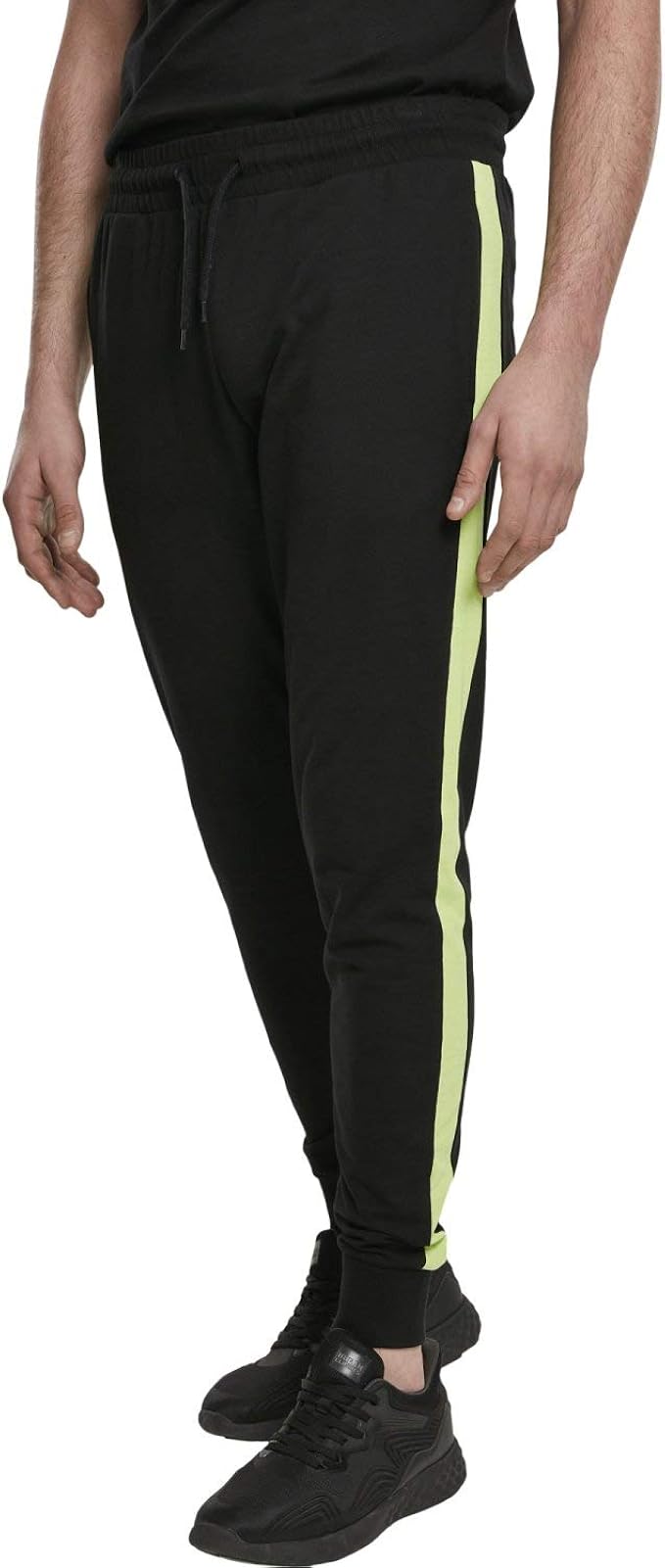 Neon Striped Sweatpants Dress Pants 