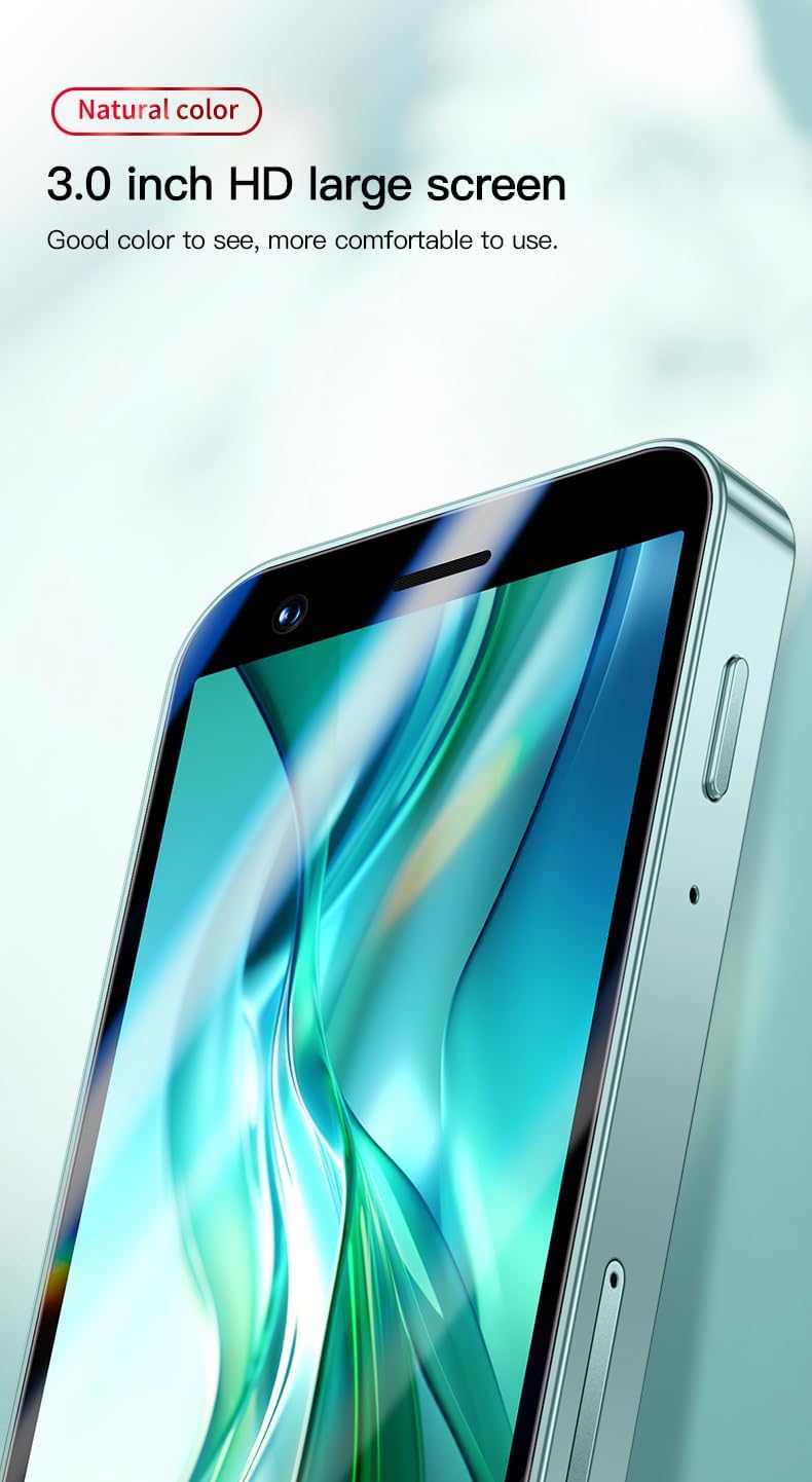 SOYES F8 Pro Max 3-inch HD screen close-up