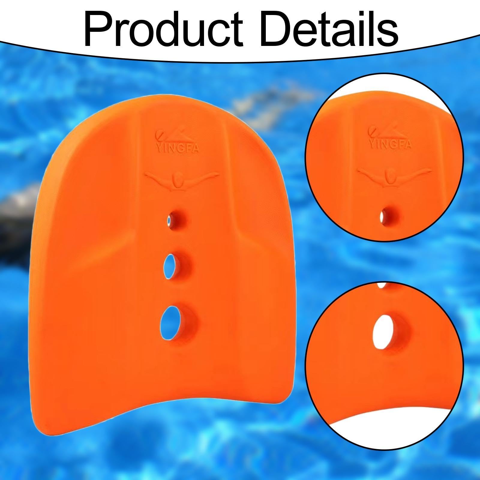 Fenteer Tabla de Natación para Entrenamiento, Ayuda para Nadar, Piscina, Playa, Aprender a Nadar para Hombres, Mujeres Y Niños, Tabla de Boyas Portátil Versát