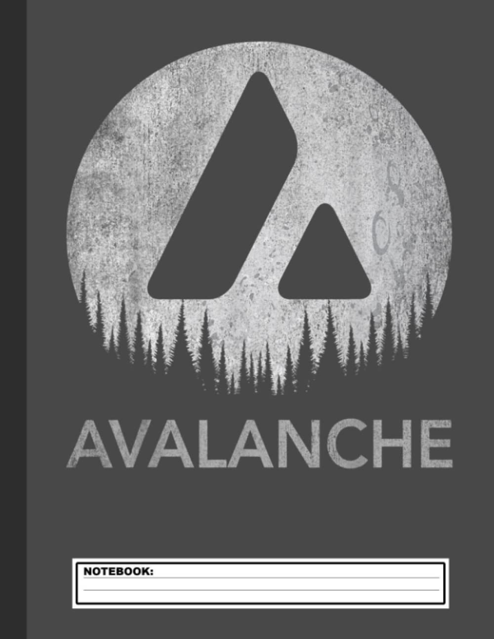 Avalanche Coin Avax To The Moon Token Crypto Cryptocurrency Notebook |  Desertcart Seychelles