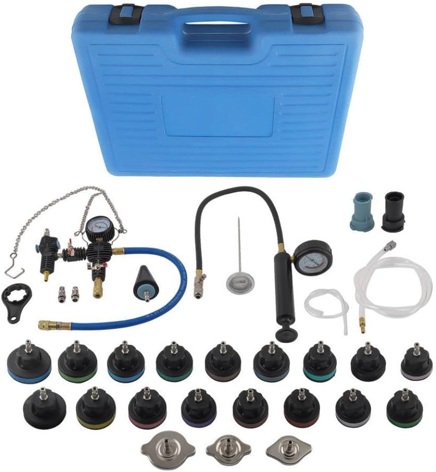 Radiator Pressure Tester Vacuum Cooling System Leak Detector Compatible with