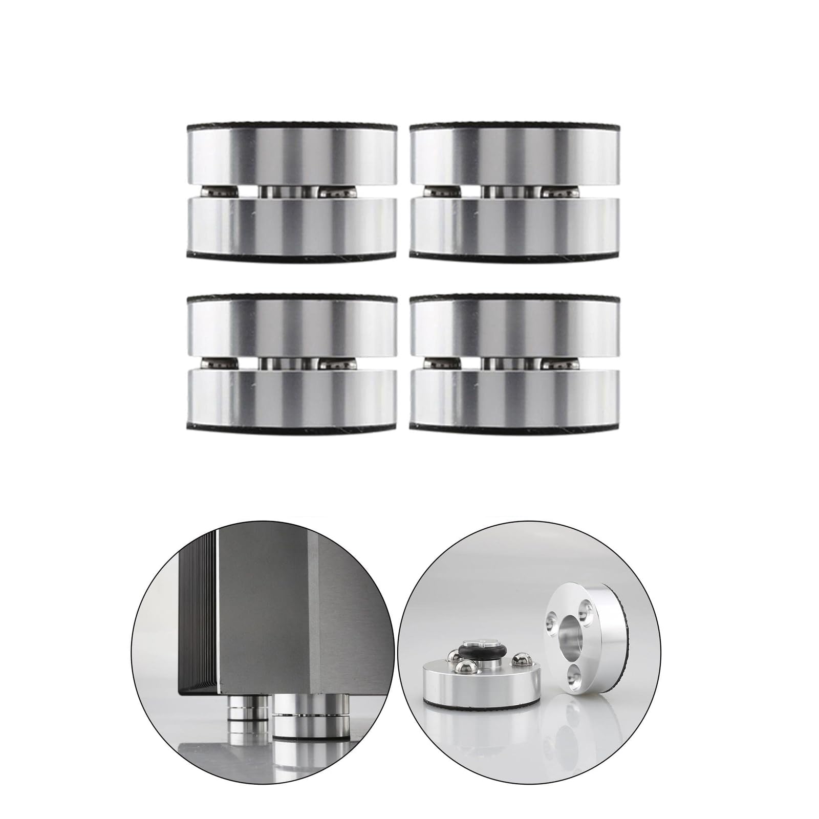 Supporto Per Aplificatore Audio Cuscinetti Di Isolaento Acustico Per