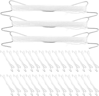 jojofuny Plant Climbing Hooks and Tomato Clips Set 30 Pieces with Steel Vine Support Tools for Garden and Outdoor Use, Plant Vine Support Accessories for Tomato Trellis and Vegetable Care