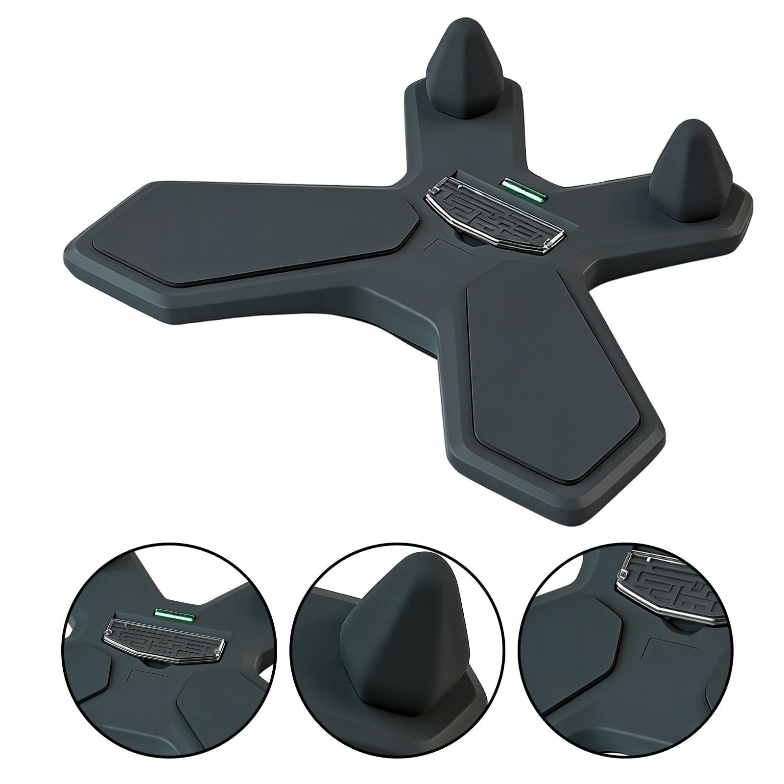 Waist Abdome Trainer - Supporto per bracci, allenamento dei piedi, movimento completo del corpo, muscolo costruttore rotante, articolo resistente | benessere compatto, accessorio religioso per