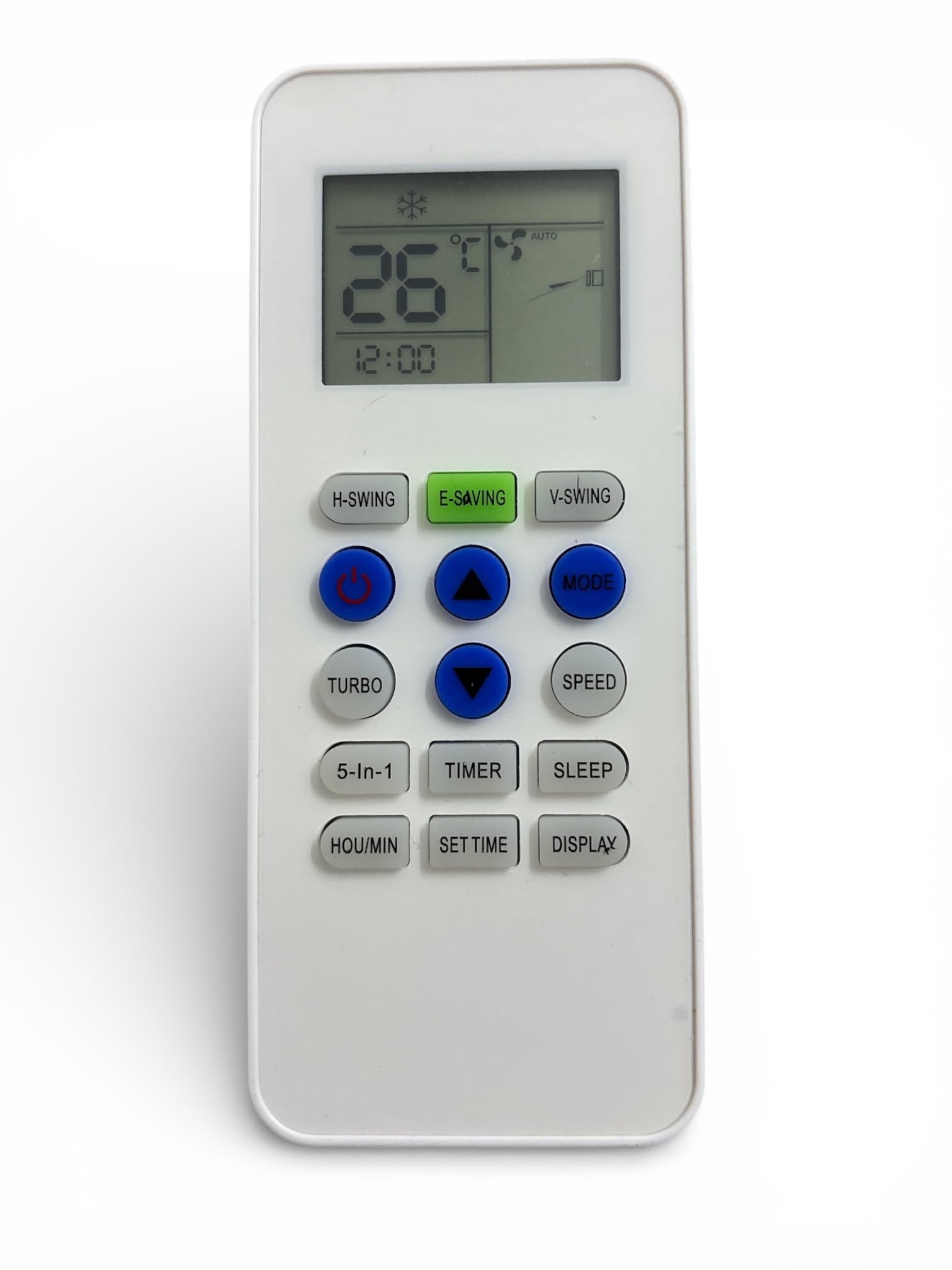 Compatible with Croma AC Remote Control Model 308 Suitable for 1 | 1.5 | 2 Ton Split & Window Air Conditioner - Match Remote Key by Key with Existing Remote Control-image-5