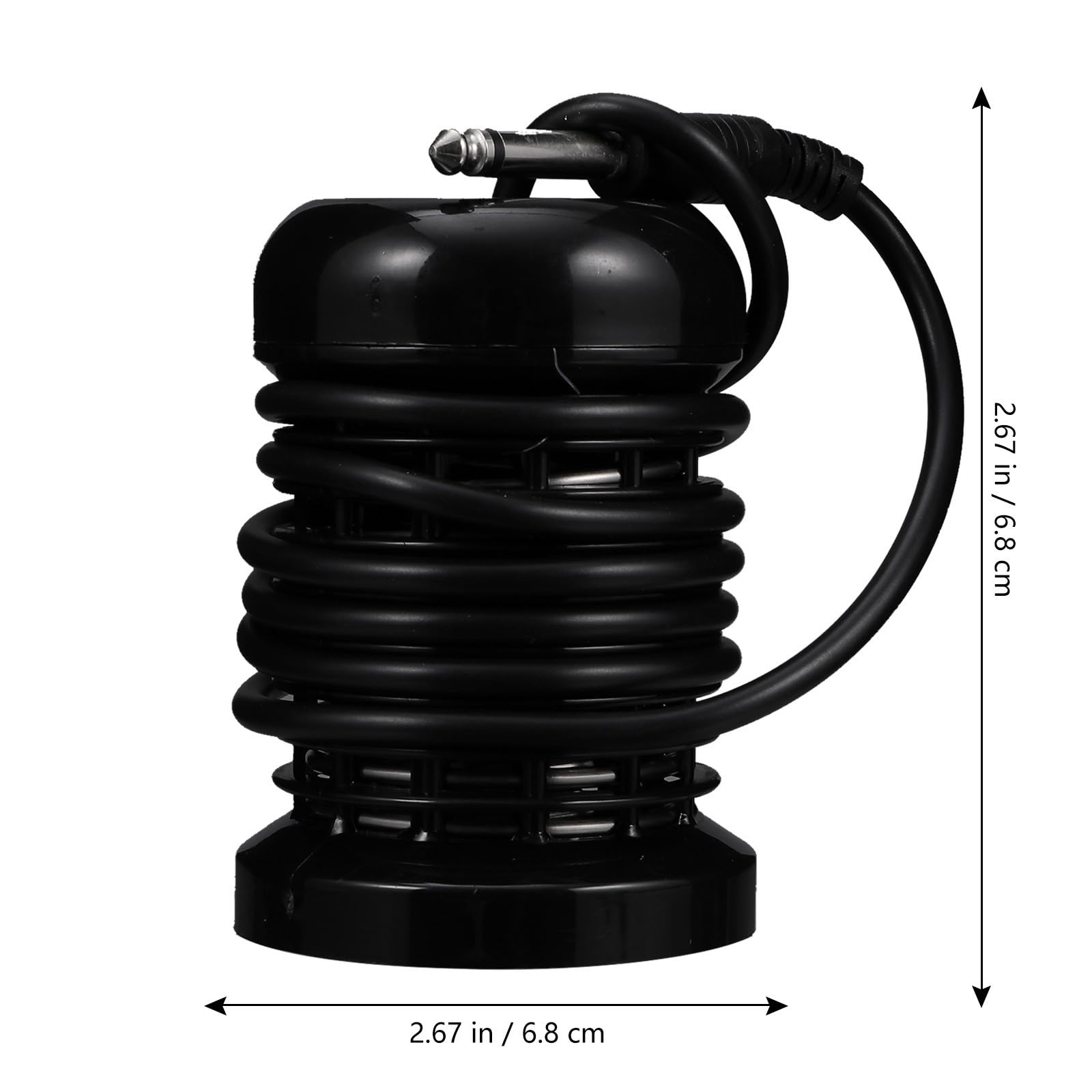 10 Pezzi Ionic Arrays per Foot Spa Bath in Plastico Nero