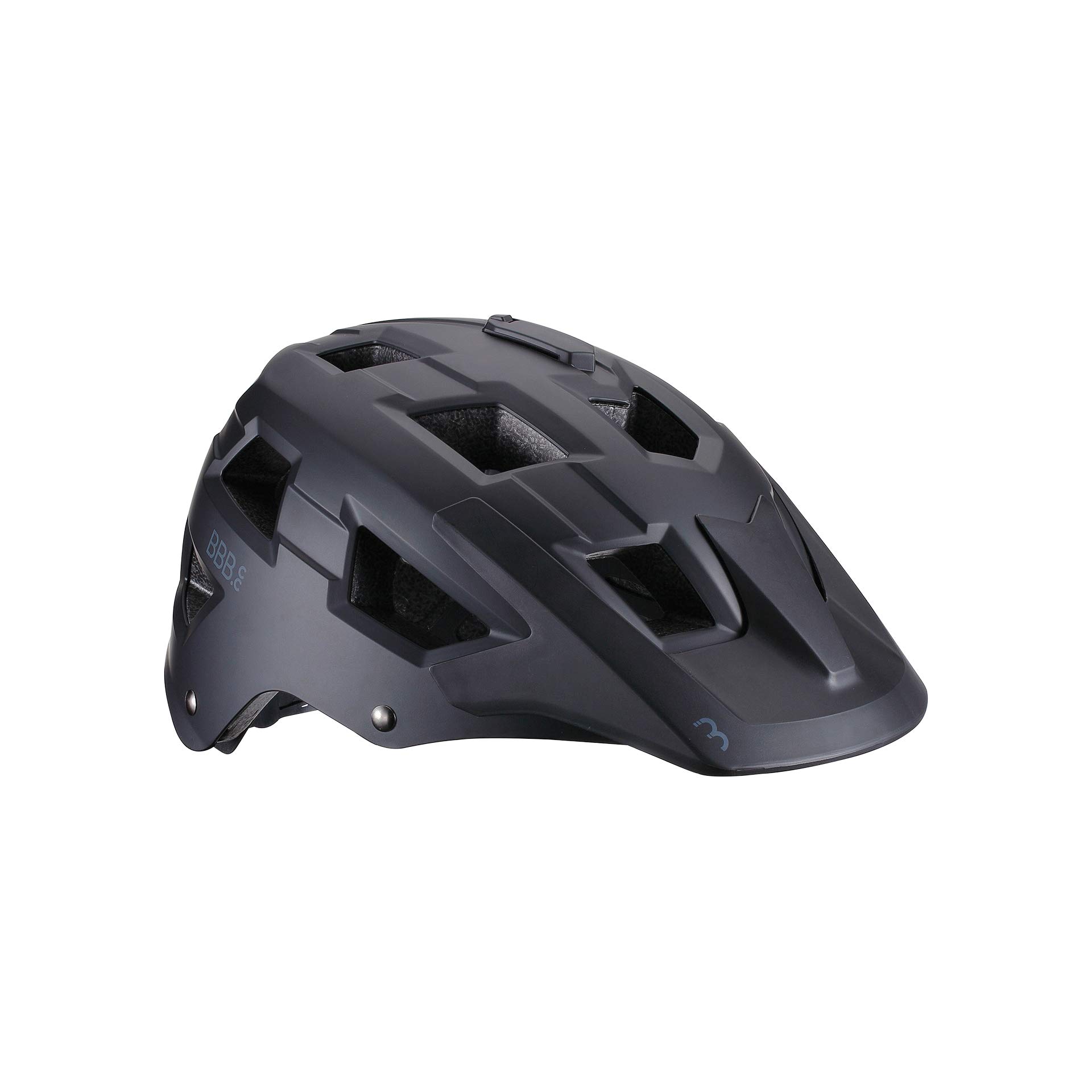 Adult MTB Mountain Bike Cycle Helmet with Large Visor for Trek and Trail Bikes, Camera Mount, ABS Shell, Nanga, BHE-54