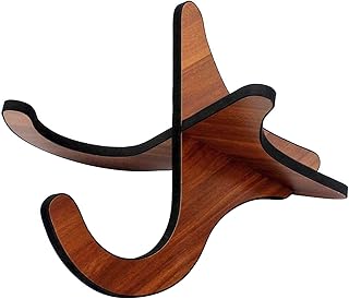 IUPPA Wooden Stand Portable Bracket Holder Shelf Mount for Ukulele Violin Mandolin Banjo
