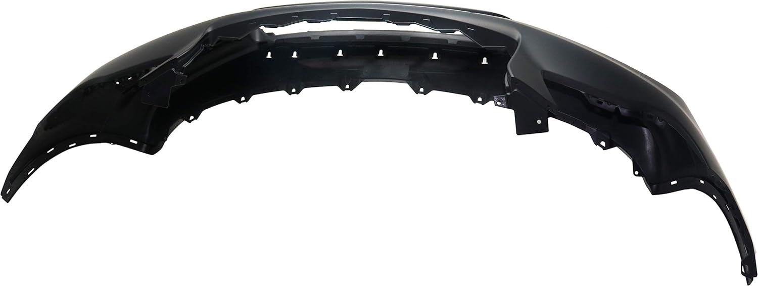 Go-Parts - Front Bumper Cover for Infiniti QX50 2016-2017, Primed (Ready to Paint), with Park Distance Sensor Holes, Without Intelligent Cruise Control, Replacement