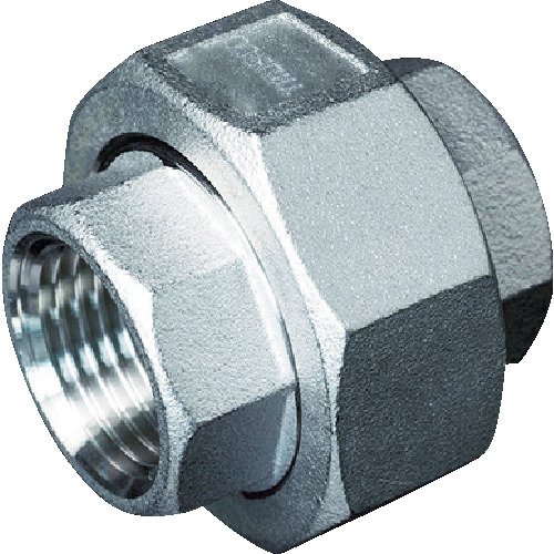 TRUSCO(トラスコ) ねじ込み管継手 SUS ユニオン 10A TU10A