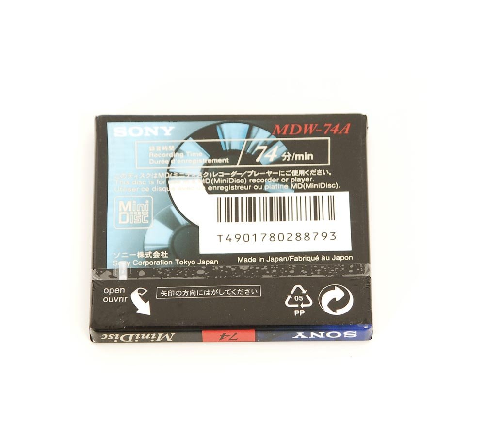 Sony MDW-74 Mini Disc - Prism Series (74 Min)