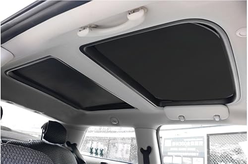 QQJ 2 unidades de parasol plegable para techo corredizo para automóvil de pasajeros, con aislamiento térmico, para Mini Cooper, Clubman y Countryman