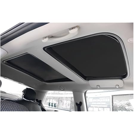 Amazon.com: 2pcs Foldable Sunroof Shade Sunshade Heat Isolate fit for ...