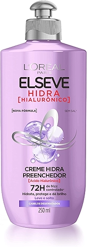Creme para Pentear Preenchedor L'Oréal Paris Elseve Hidra Hialurônico, 250ml