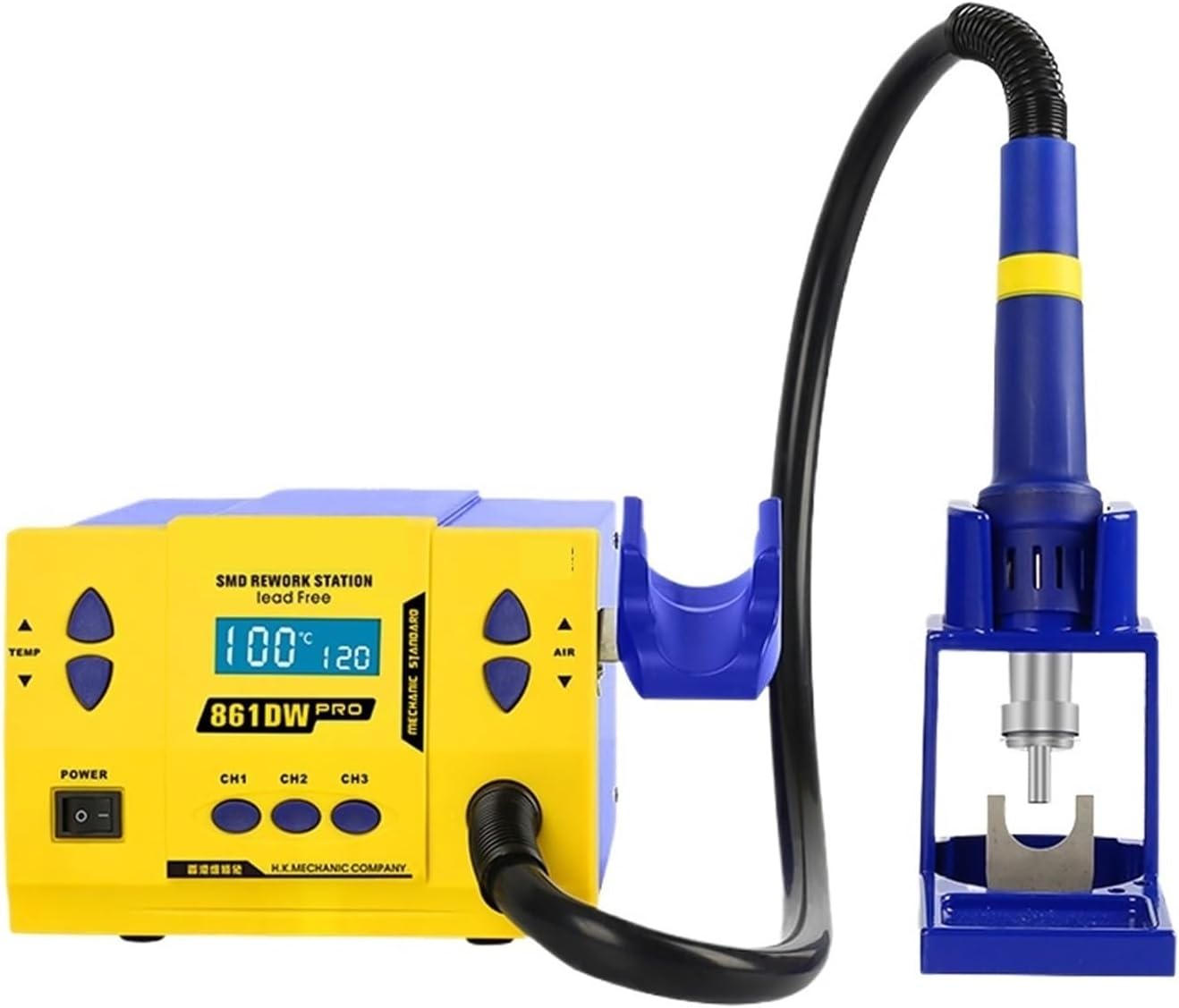 Soldering Iron Station Hot Air Rework Station 1000W Lead Free Heat Gun Digital Bga Soldering Station for Phone PCB Welding Repair