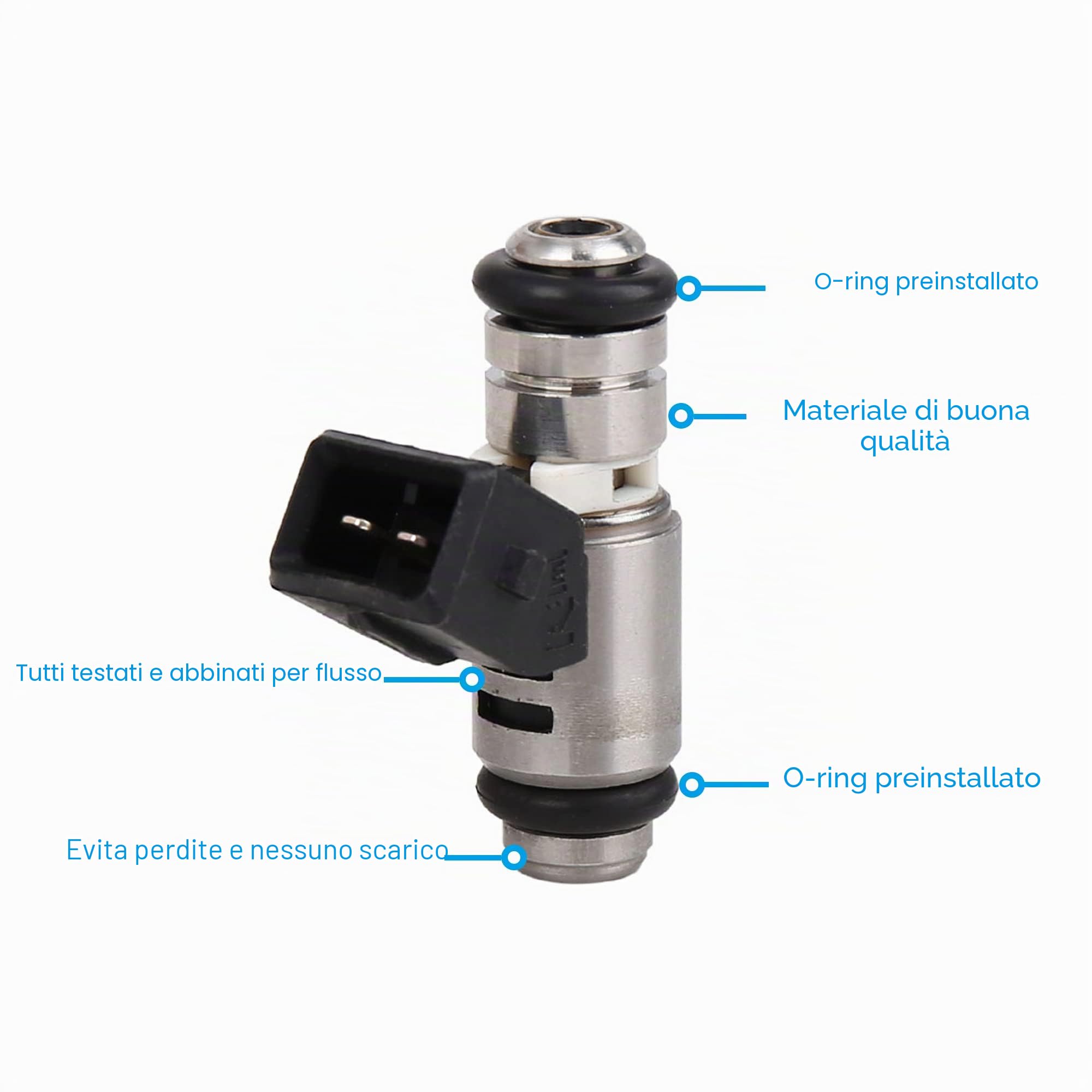 Acropix IWP095 0280158169 Ugello iniettore carburante benzina, olio, per auto