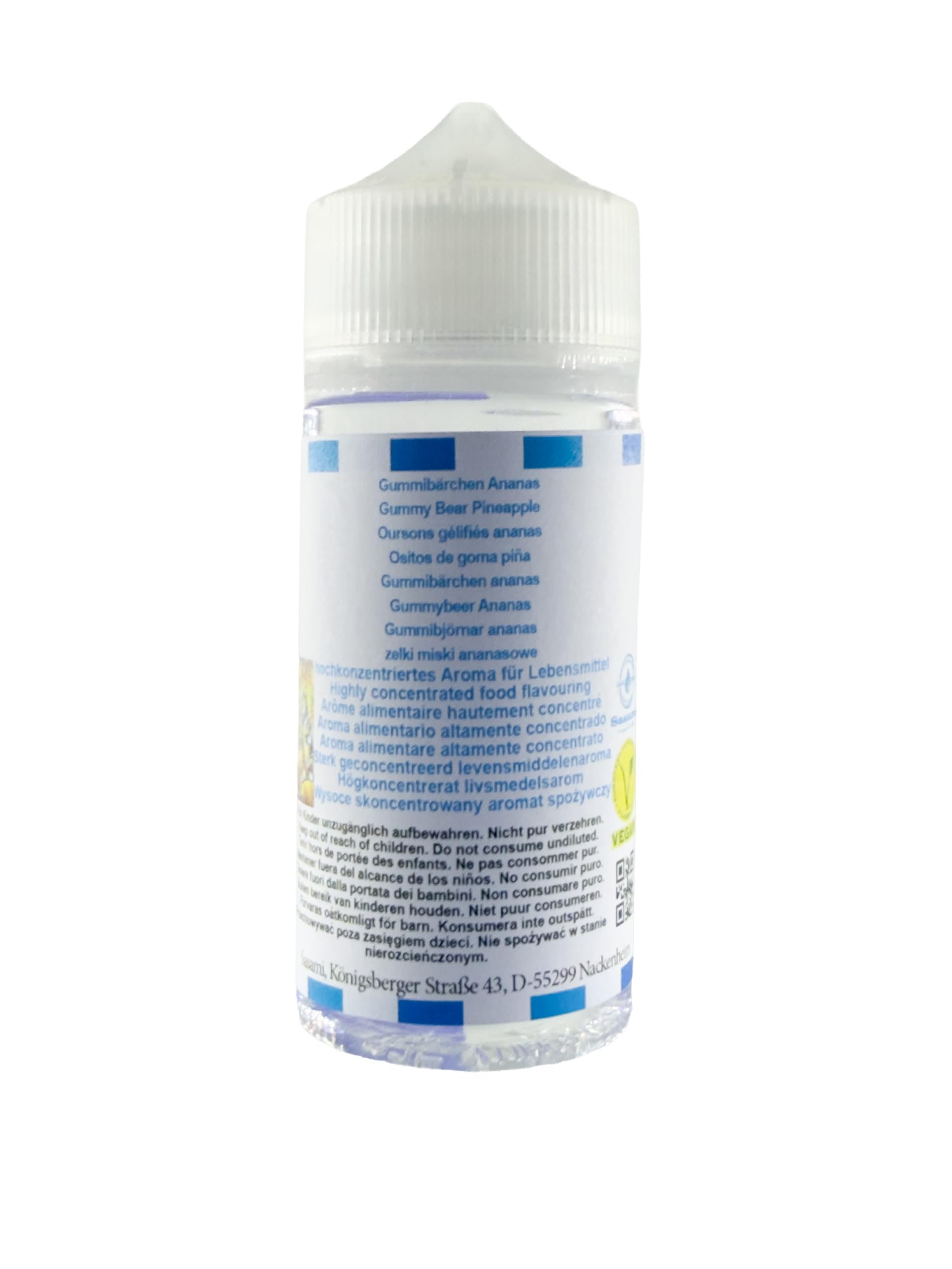 Ositos de goma piña aroma concentrado - Vegano - Sasami - 100ml