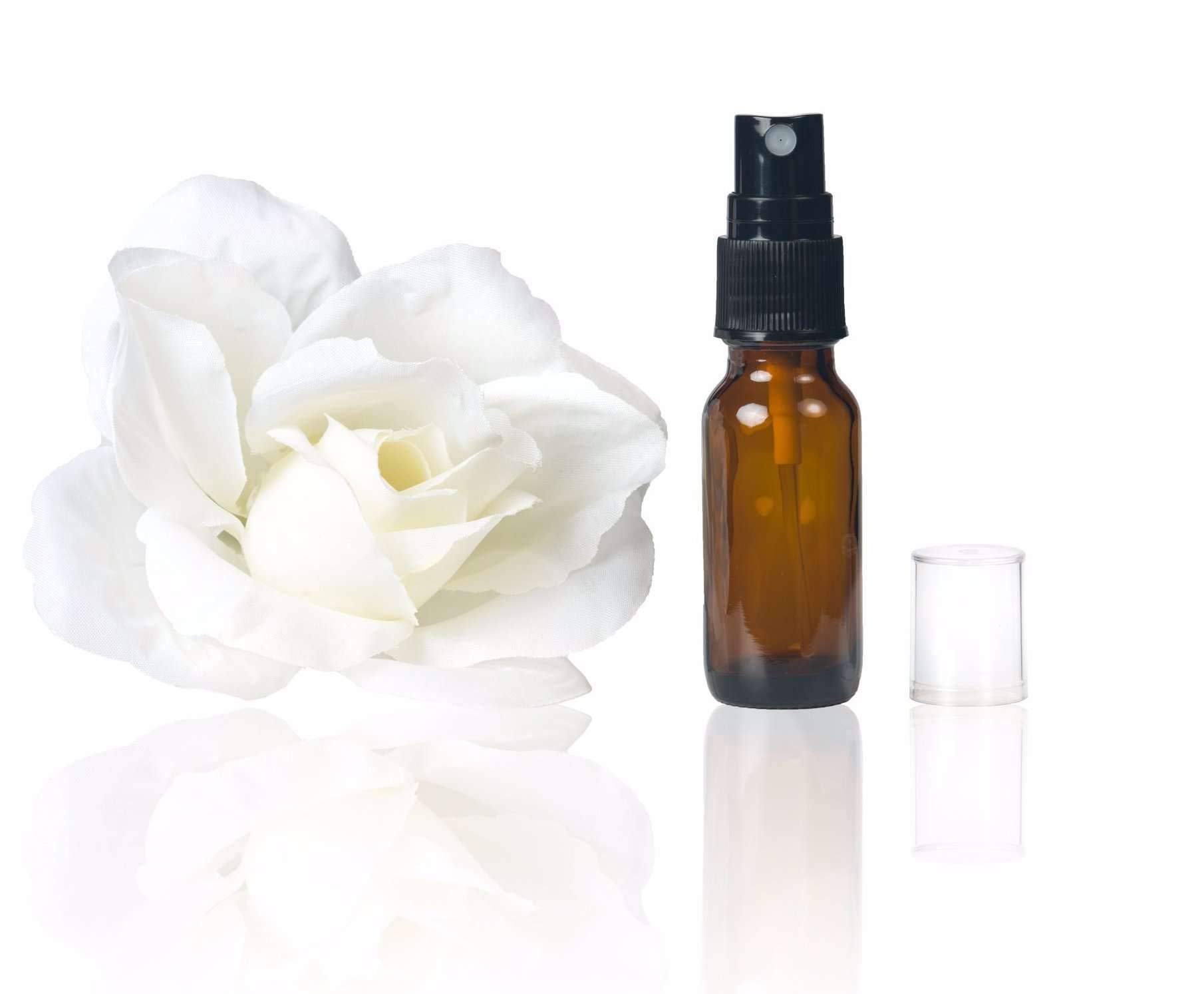 Got Oils? 15 ml Amber Glass Bottle with Spray Tops (Pack of 5)-image-32
