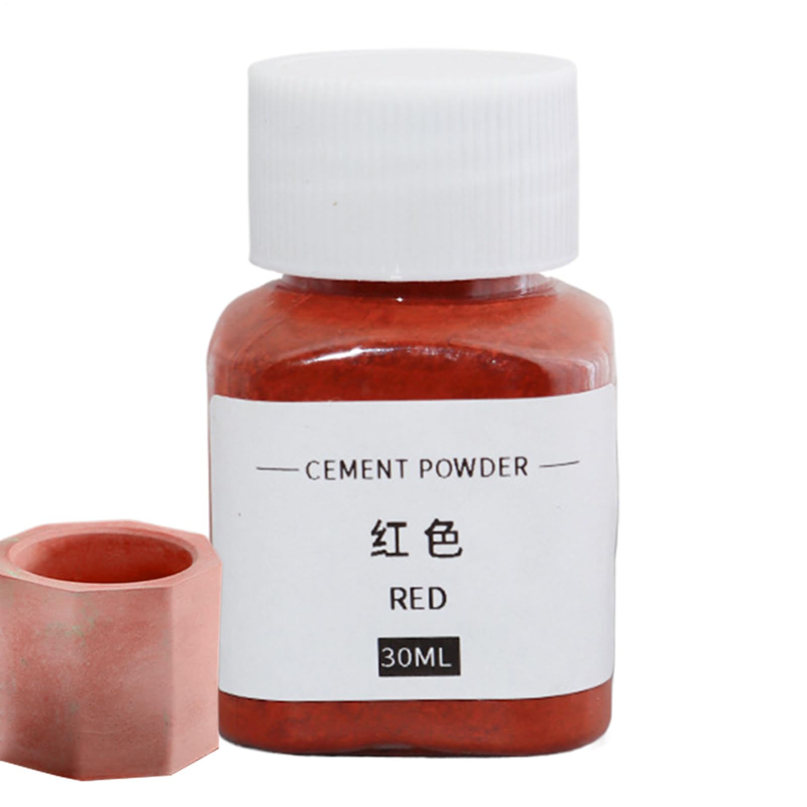 Cement Color Pigment - Iron Oxide Powder, Masonry Colorizer, Fade Resistant Concrete Dye, Powdered Coloring for Cement Mortar Tile Brick Artistic Painting Decorative Finishes | Diy Home Art Projects